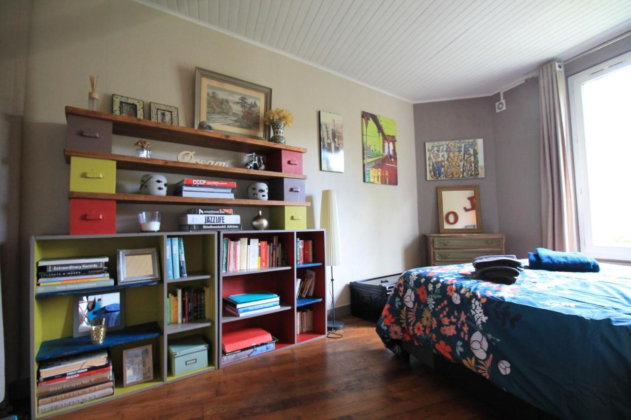 Disponible - Appartement Entier - Ligne H 15Mn Paris-Gare Du Nord, Parking Rue Gratuit, 4 Pers, Station De Train En Face Toutes Les 15Mn, Hippodrome, Cdfas, Universite, Borne Electrique, 1Er Etage Eaubonne Dış mekan fotoğraf